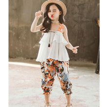 Load image into Gallery viewer, Vest + Floral Pants 2PCS Costumes