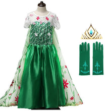 Load image into Gallery viewer, Floral Anna Party Shoulderless Costume