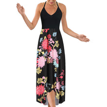 Load image into Gallery viewer, V-neck Sleeveless Long Dress