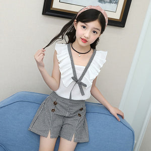 Vest + Floral Pants 2PCS Costumes