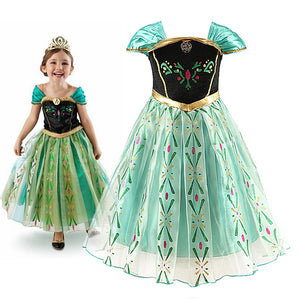 Floral Anna Party Shoulderless  Costume