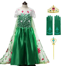 Load image into Gallery viewer, Floral Anna Party Shoulderless  Costume
