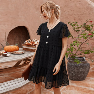 boho Chiffon ladies Sundress clothes