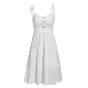 summer beach casual white robe  dresses