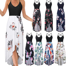 Load image into Gallery viewer, V-neck  Sleeveless Long Dress
