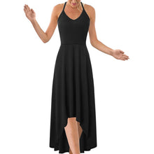 Load image into Gallery viewer, V-neck  Sleeveless Long Dress
