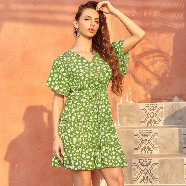 French Retro  Party Dress
