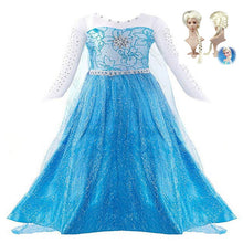 Load image into Gallery viewer, Girls Fancy Queen Elsa Costume
